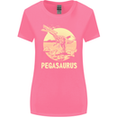 Pegasaurus Dinosaur T-Rex Funny Womens Wider Cut T-Shirt Azalea