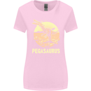 Pegasaurus Dinosaur T-Rex Funny Womens Wider Cut T-Shirt Light Pink