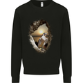 Peragrin Falcon Birds of Prey Kids Sweatshirt Jumper Black