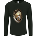 Peragrin Falcon Birds of Prey Mens Long Sleeve T-Shirt Black