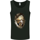 Peragrin Falcon Birds of Prey Mens Vest Tank Top Black