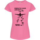 Perfectly Good Aircraft Skydiving Funny Womens Petite Cut T-Shirt Azalea