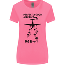 Perfectly Good Aircraft Skydiving Funny Womens Wider Cut T-Shirt Azalea