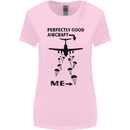 Perfectly Good Aircraft Skydiving Funny Womens Wider Cut T-Shirt Light Pink