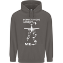 Perfectly Good Aircraft Skydiving Skydiver Mens 80% Cotton Hoodie Charcoal