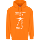 Perfectly Good Aircraft Skydiving Skydiver Mens 80% Cotton Hoodie Orange