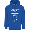 Perfectly Good Aircraft Skydiving Skydiver Mens 80% Cotton Hoodie Royal Blue