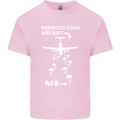Perfectly Good Aircraft Skydiving Skydiver Mens Cotton T-Shirt Tee Top Light Pink