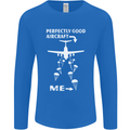 Perfectly Good Aircraft Skydiving Skydiver Mens Long Sleeve T-Shirt Royal Blue