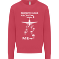 Perfectly Good Aircraft Skydiving Skydiver Mens Sweatshirt Jumper Heliconia