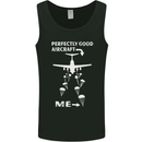 Perfectly Good Aircraft Skydiving Skydiver Mens Vest Tank Top Black