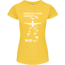 Perfectly Good Aircraft Skydiving Skydiver Womens Petite Cut T-Shirt Yellow