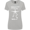 Perfectly Good Aircraft Skydiving Skydiver Womens Wider Cut T-Shirt Sports Grey