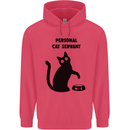 Personal Cat Servant Funny Pet Childrens Kids Hoodie Heliconia
