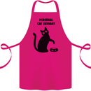 Personal Cat Servant Funny Pet Cotton Apron 100% Organic Pink