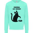 Personal Cat Servant Funny Pet Kids Sweatshirt Jumper Peppermint