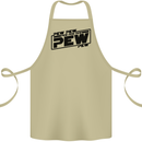 Pew Pew Pew Funny SCI-FI Movie Lightsaber Cotton Apron 100% Organic Khaki