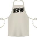Pew Pew Pew Funny SCI-FI Movie Lightsaber Cotton Apron 100% Organic Natural