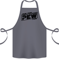 Pew Pew Pew Funny SCI-FI Movie Lightsaber Cotton Apron 100% Organic Steel