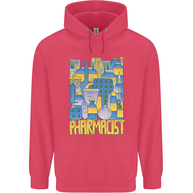 Pharmacist Chemist Design Childrens Kids Hoodie Heliconia