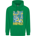 Pharmacist Chemist Design Childrens Kids Hoodie Irish Green