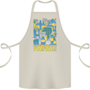 Pharmacist Chemist Design Cotton Apron 100% Organic Natural