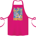 Pharmacist Chemist Design Cotton Apron 100% Organic Pink