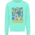 Pharmacist Chemist Design Kids Sweatshirt Jumper Peppermint