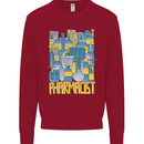 Pharmacist Chemist Design Kids Sweatshirt Jumper Red