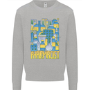 Pharmacist Chemist Design Kids Sweatshirt Jumper Sports Grey