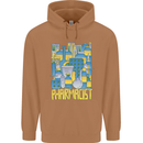 Pharmacist Chemist Design Mens 80% Cotton Hoodie Caramel Latte