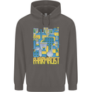 Pharmacist Chemist Design Mens 80% Cotton Hoodie Charcoal