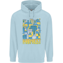 Pharmacist Chemist Design Mens 80% Cotton Hoodie Light Blue
