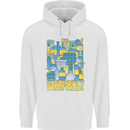 Pharmacist Chemist Design Mens 80% Cotton Hoodie White