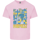 Pharmacist Chemist Design Mens Cotton T-Shirt Tee Top Light Pink