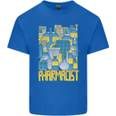 Pharmacist Chemist Design Mens Cotton T-Shirt Tee Top Royal Blue