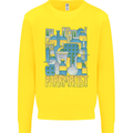 Pharmacist Chemist Design Mens Sweatshirt Jumper Yellow