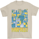 Pharmacist Chemist Design Mens T-Shirt 100% Cotton Sand