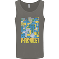 Pharmacist Chemist Design Mens Vest Tank Top Charcoal