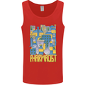 Pharmacist Chemist Design Mens Vest Tank Top Red
