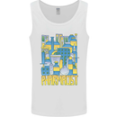 Pharmacist Chemist Design Mens Vest Tank Top White