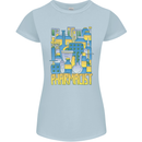 Pharmacist Chemist Design Womens Petite Cut T-Shirt Light Blue