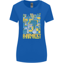 Pharmacist Chemist Design Womens Wider Cut T-Shirt Royal Blue
