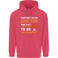 Photography Addiction Funny Photographer Childrens Kids Hoodie Heliconia