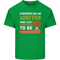 Photography Addiction Funny Photographer Mens Cotton T-Shirt Tee Top Irish Green