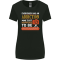 Photography Addiction Funny Photographer Womens Wider Cut T-Shirt Black