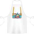 Photography Camera Around Neck Cotton Apron 100% Organic White