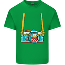 Photography Camera Around Neck Kids T-Shirt Childrens Irish Green