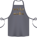 Photography Camera Evolution Photographer Cotton Apron 100% Organic Steel