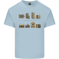 Photography Camera Evolution Photographer Kids T-Shirt Childrens Light Blue